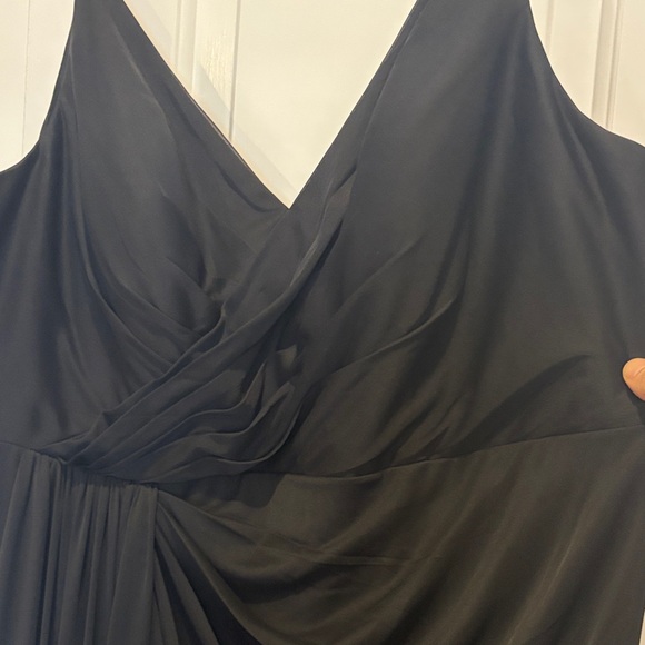 Azazie Black Maxi Dress - Picture 4 of 5